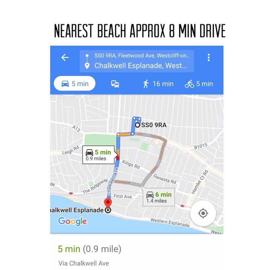 Coastal Apartment Southend-on-Sea Ngoại thất bức ảnh